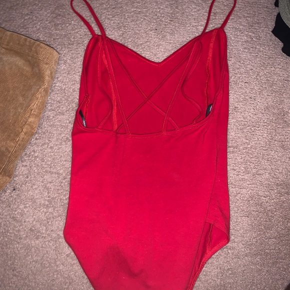 Red bodysuit - Picture 2 of 2